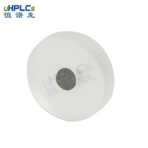 恒譜生超高壓PCTFE液相色譜耗材不銹鋼在線過濾器篩板，OD6.4*ID1.6*H1.6
