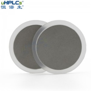 恒譜生HPLC在線過濾器PCTFE不銹鋼篩板液相色譜濾膜，OD22.4*ID19.0*H1.6